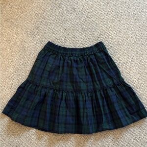 Crewcuts NEVER WORN Blue and Green Bubble Mini Skirt